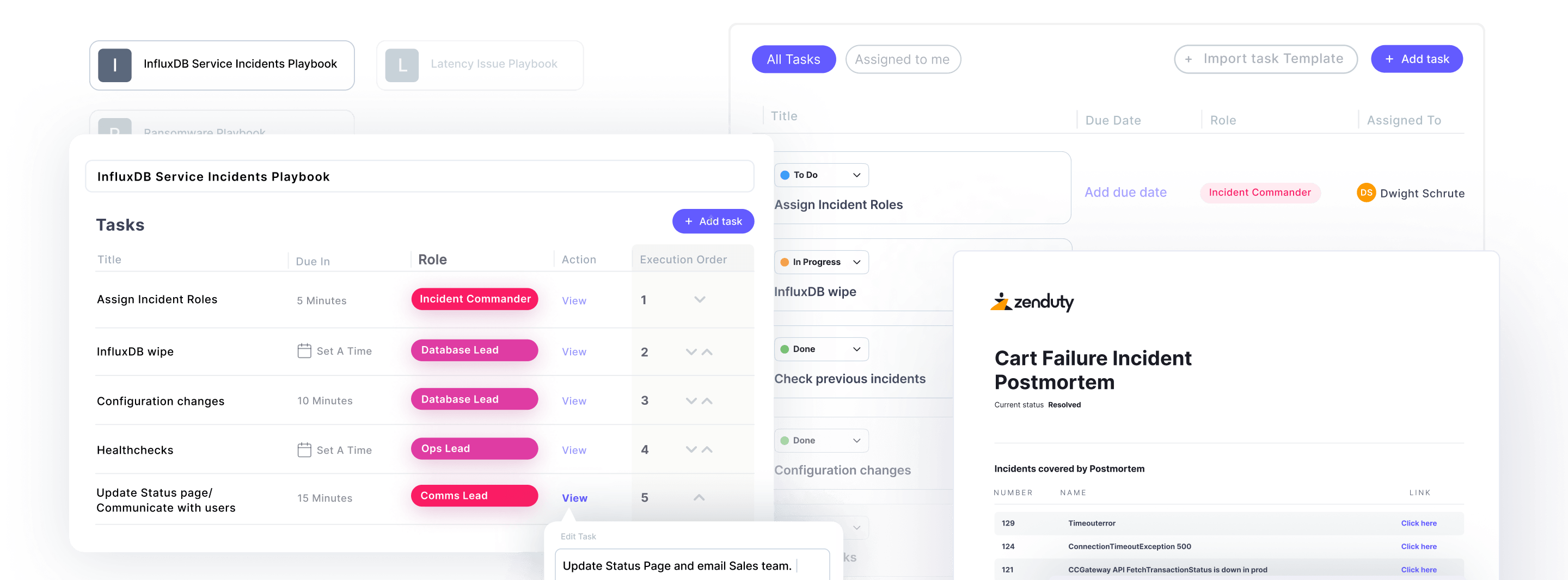 Be Prepared with Actionable Playbooks