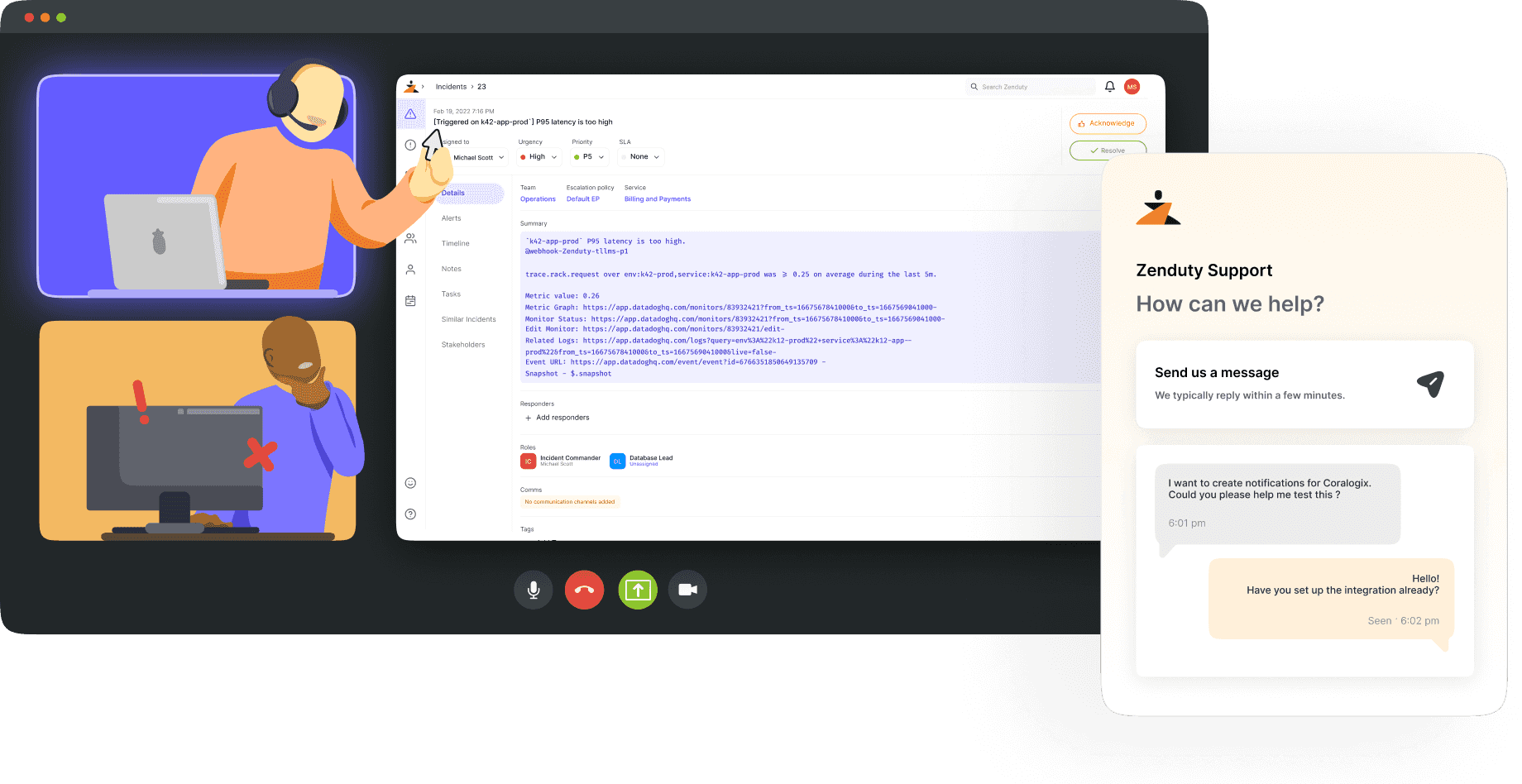 Pagerduty alternative that's 10x better Zenduty