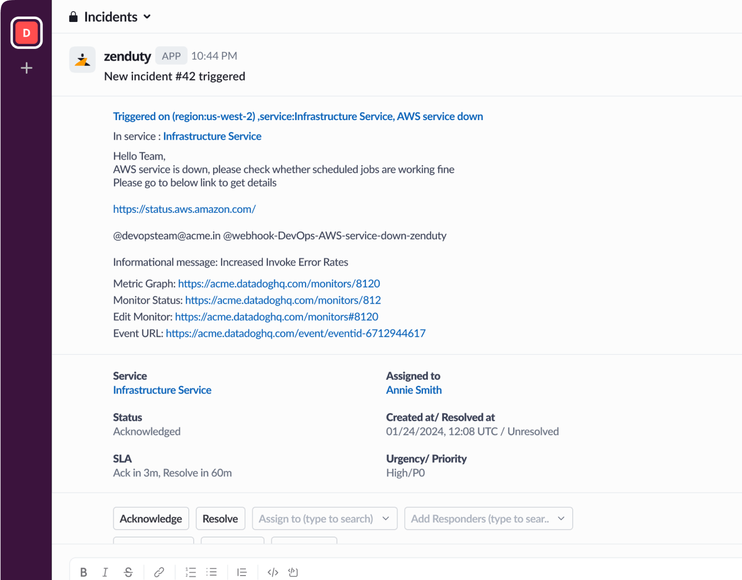 The Best Incident Communication in the Industry with free pagerduty alternative
