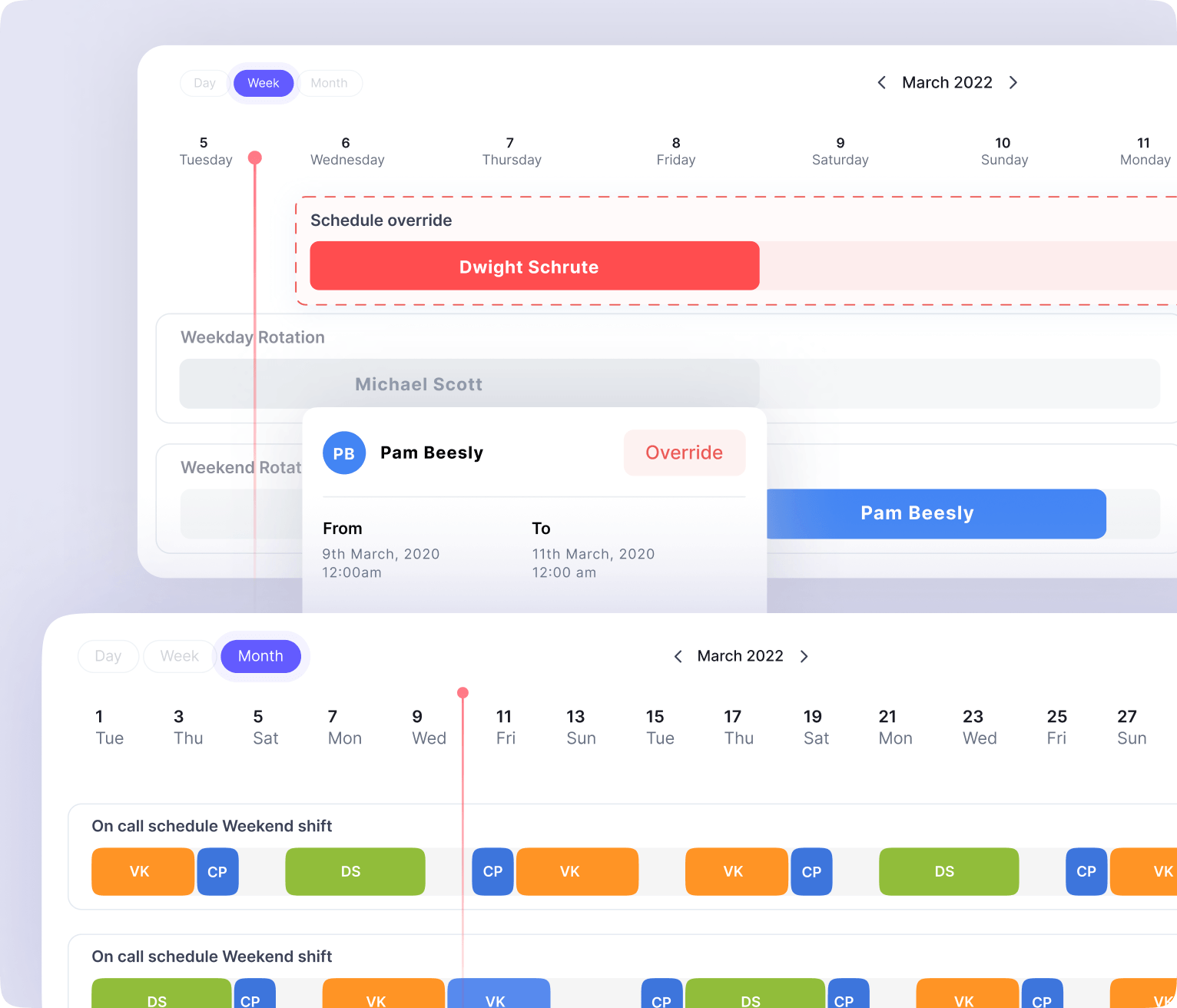 Manage On-call Schedules with Ease