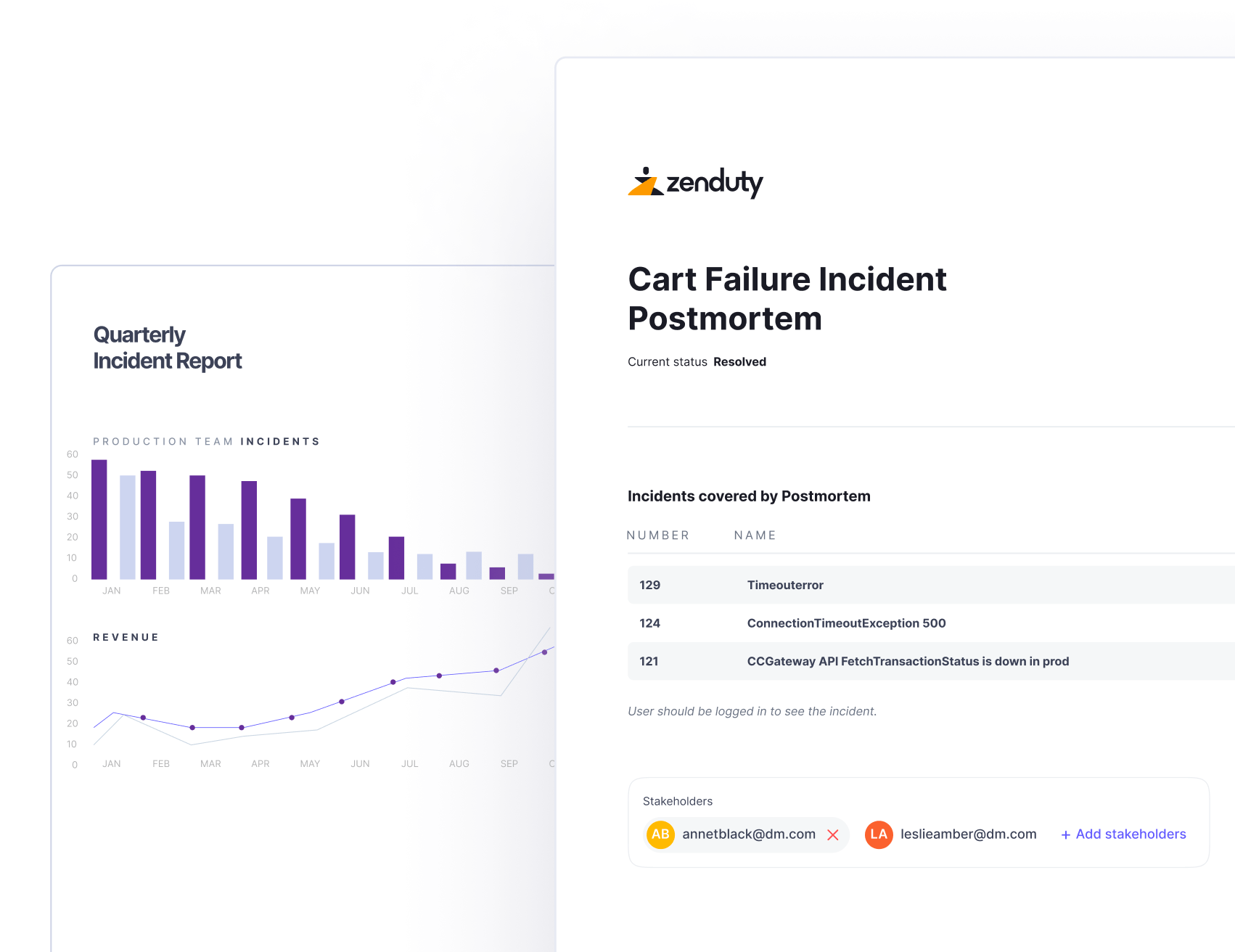 Incidents Impact Business; Stay Alerted