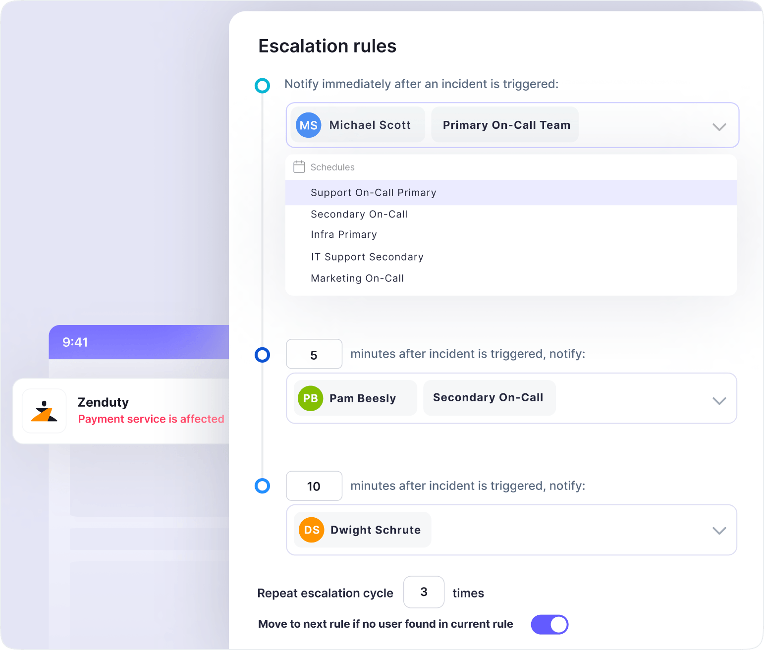 Easy On-Call Escalation Policies