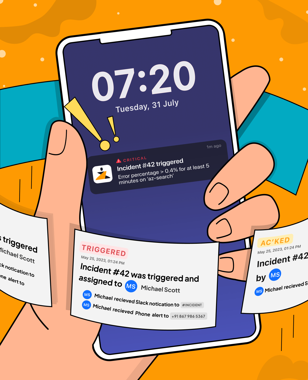 Keep IT representatives and end-users informed